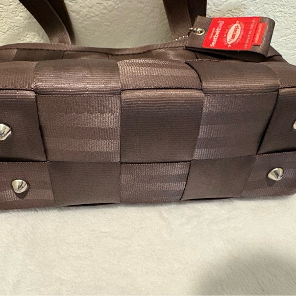 Harveys Chocolate Brown Seatbelt Tote - Picture 9 of 14